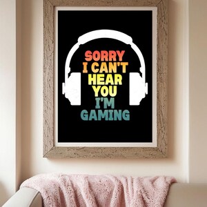 Gaming wall art / Poster