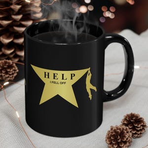Funny King George Mug: Hamilton Quote - Rise Up Work Mug