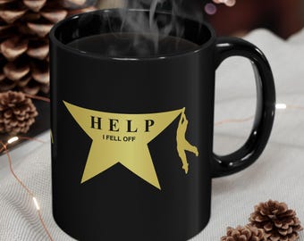 Funny King George Mug: Hamilton Quote - Rise Up Work Mug
