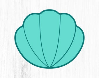 Seashell SVG Clipart: Beach & Summer Design (Digital File)