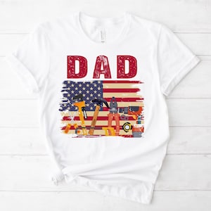 Dad Fixer of All Things SVG, Toolbox American Flag, American Dad Png, Patriotic Handyman PNG, Father's Day Gift, US Flag Svg, American Flag