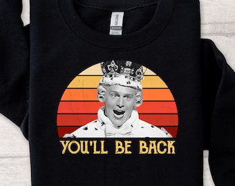 Sudadera "You'll Be Back" de King George: un regalo para un fan de Hamilton