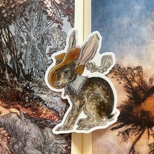 Sticker coniglio in vinile
