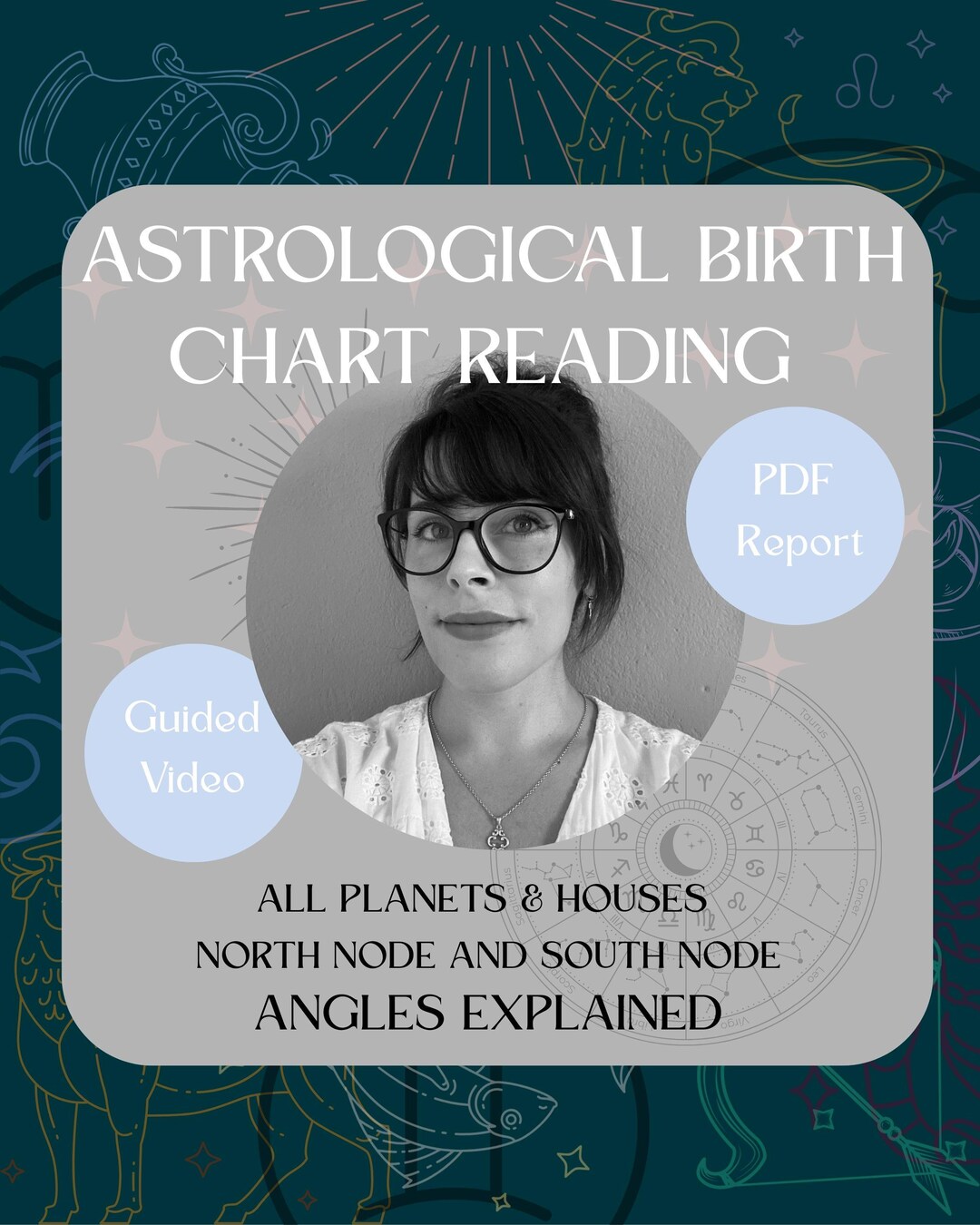 Personalised Birth Chart Reading | Astrological Natal Chart Analysis ...