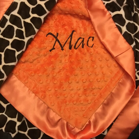 custom minky blankets