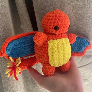Fire Dragon Amigurumi | Fire Dragon Crochet Pattern