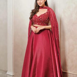Bollywood lehenga choli Designer lehenga Chaniya choli Brautjungfer lehenga Braut lehenga indische Hochzeit lehenga Frauen-Parteiabnutzungskleid