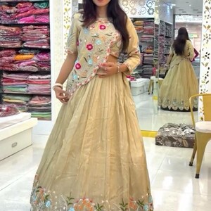 Yellow lehenga choli Designer lehenga Chaniya choli Bridesmaid lehenga Designer Blouse Bollywood dress Traditional dress Indian dress