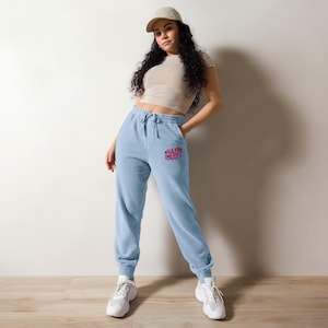 Vintage Garment-Dyed Sweatpants | Unisex Eco-Friendly Joggers | Sustainable Midweight Bottoms | Retro Pigment Washed Loungewear