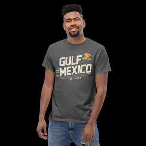 Gulf of Mexico Comfort Colors Shirt | Gulf Coast Beach T-Shirt | Texas Florida Alabama Mississippi | Patriotic USA Tee | Garment-Dyed | T6