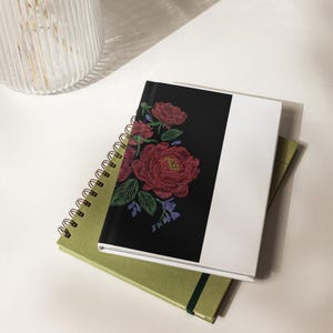 Custom Name Coquette Notebook | Personalized Bridesmaid Proposal | Aesthetic Wedding Party Gift | Bridal Journal | Pink Feminine Stationery