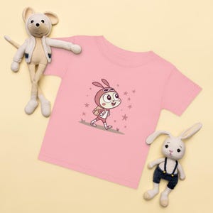 Personalized LaBubu Birthday Raglan Shirt: Custom Name & Age