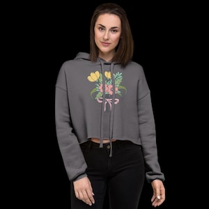 2025 Trending Women's Cropped Hoodie | Ultra Soft Oversized Crop Sweatshirt | Y2K Fashion | Minimalist Athleisure | Sustainable Streetwear
