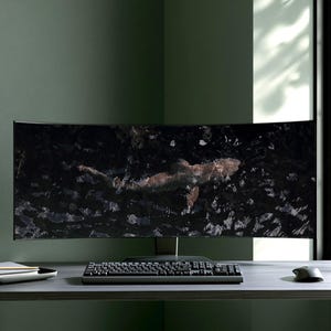 Haie-Wallpaper-Pack (5er-Pack, 32:9 Super UltraWide Monitor, 7680x2160), Desktop-Hintergrund für Gaming-Zimmer, Zubehör für Computermonitore