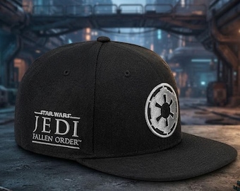 Embroidered Galactic Empire Snapback Hat | Sci-Fi Streetwear Cotton Cap