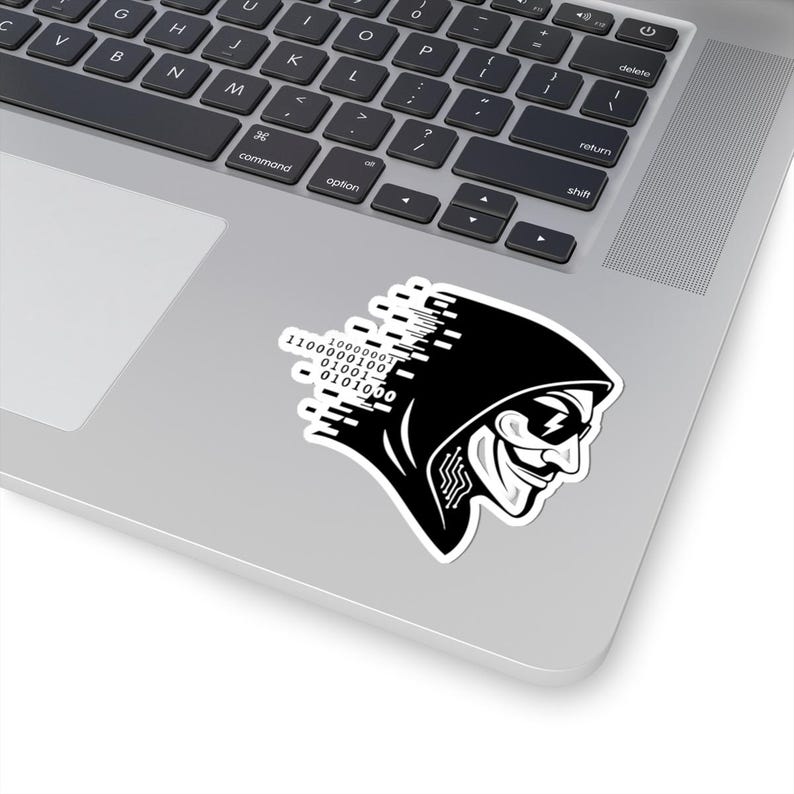 Cyberpunk Hacker Mask SVG, Coder Silhouette Clipart (digital Download ...