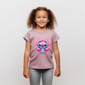 5 PNG Cheer Stitch Angel Design Stitch Angel Cheer Clipart Png High Resolution 4096px Design printing or Sublimation for Tshirt Sticker Mug image 9