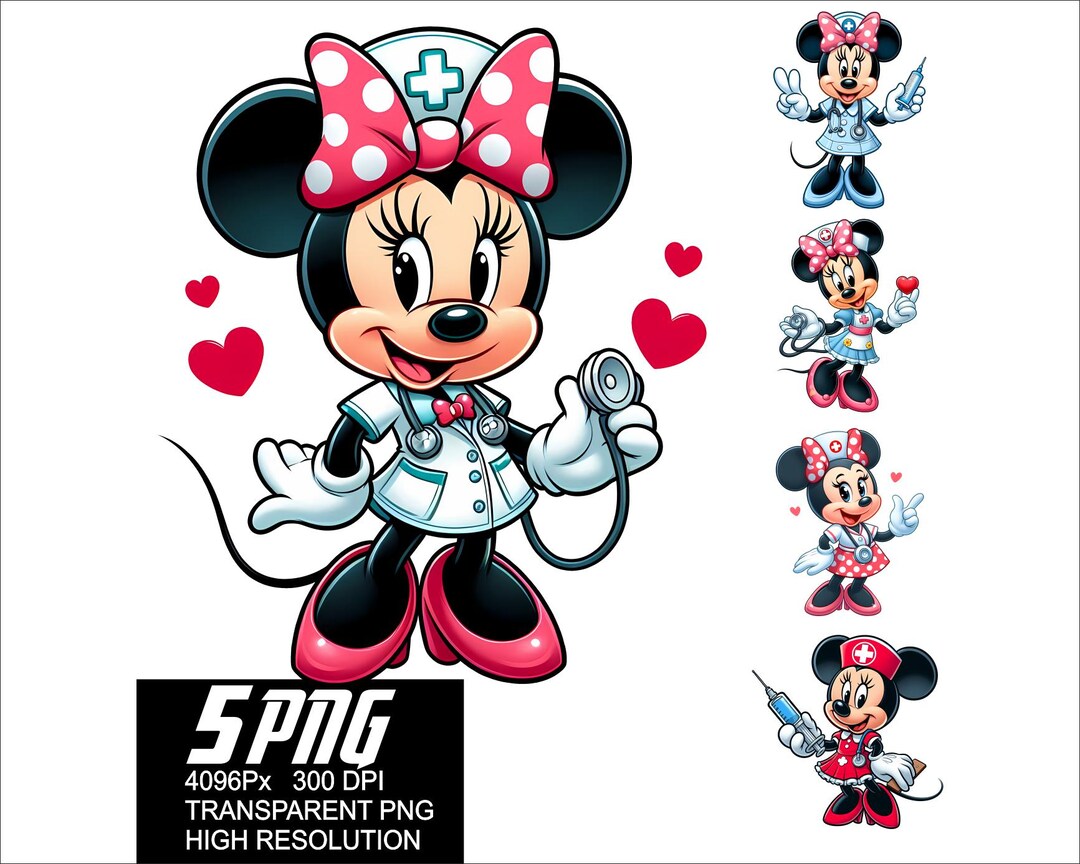 ミニーマウス Minnie Mouse ナースフィギュア★アリバス・ブラザーズ ミニーマウス Minnie Mouse ナースフィギュア☆アリバス・ブラザーズ