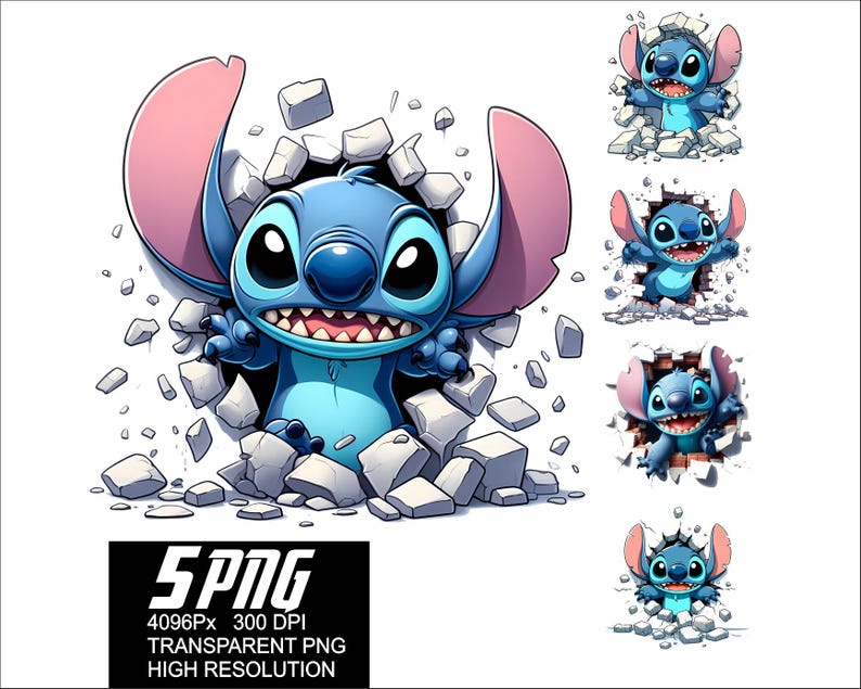 K&ouml;nnte beinhalten: Eine blaue Comicfigur mit gro&szlig;en Ohren und einem verschmitzten Grinsen bricht durch eine Wand aus grauen Ziegeln. Die Figur ist von zerbrochenen Teilen der Wand umgeben. Das Bild ist eine digitale Illustration.