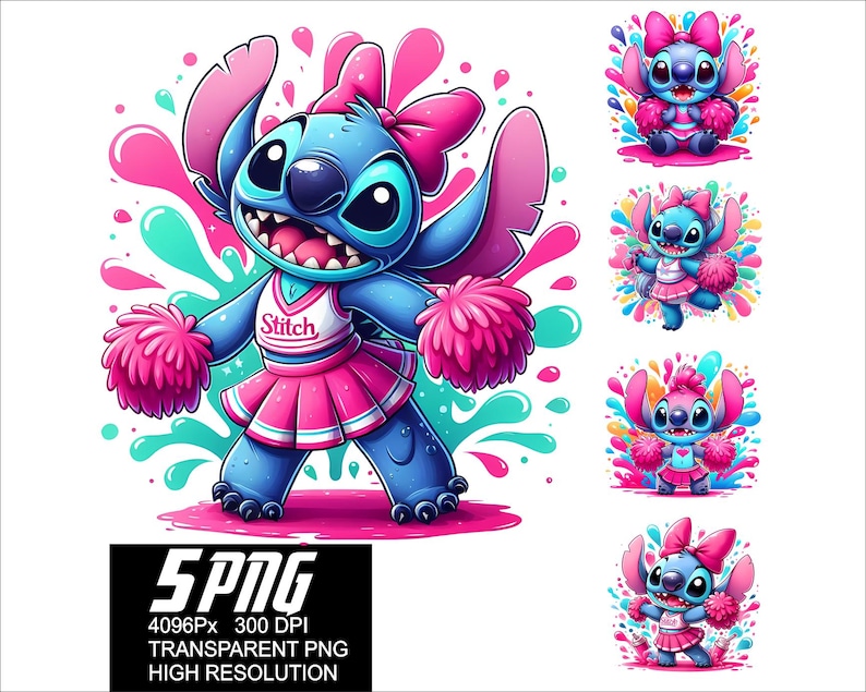 5 PNG Stitch Girl Cheer Angel Design Stitch Angel Png High Resolution ...