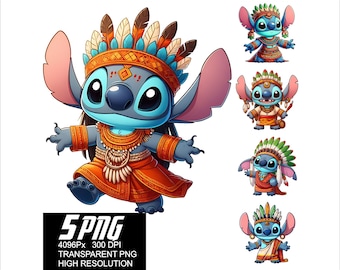 5 PNG Mayastygn Native Indian PNG Högupplösta 4096px Designs Tryck eller Sublimering för T-shirt Klistermärke Mugg