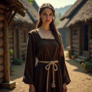 Women&#39;s Medieval Dress | Classic Renaissance-Inspired Design | Elegant Long Sleeves | Perfect for Renaissance Fairs, Cosplay