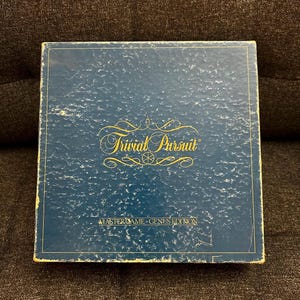 Trivial Pursuit Master Game-Genus Edition Original Vintage 1981 Horn Abbot