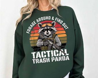 Forage Around & Find Out Tactical Trash Panda Png,Military Animal Png,Tactical Raccoon Png,Raccoon Meme,Raccoon Png,Digital Download