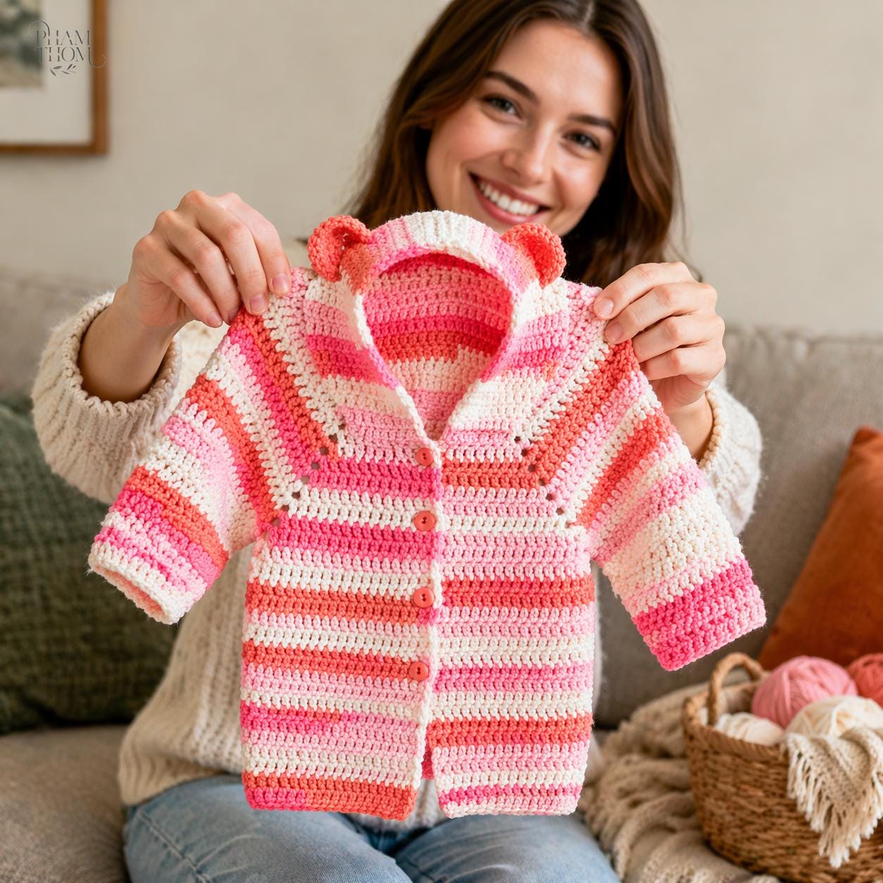 30 Hoodie Crochet Patterns: Cozy Pullovers, Animal Hoods, and Giftable Crochet Ideas 33 Baby Bear Hoodie Crochet Pattern