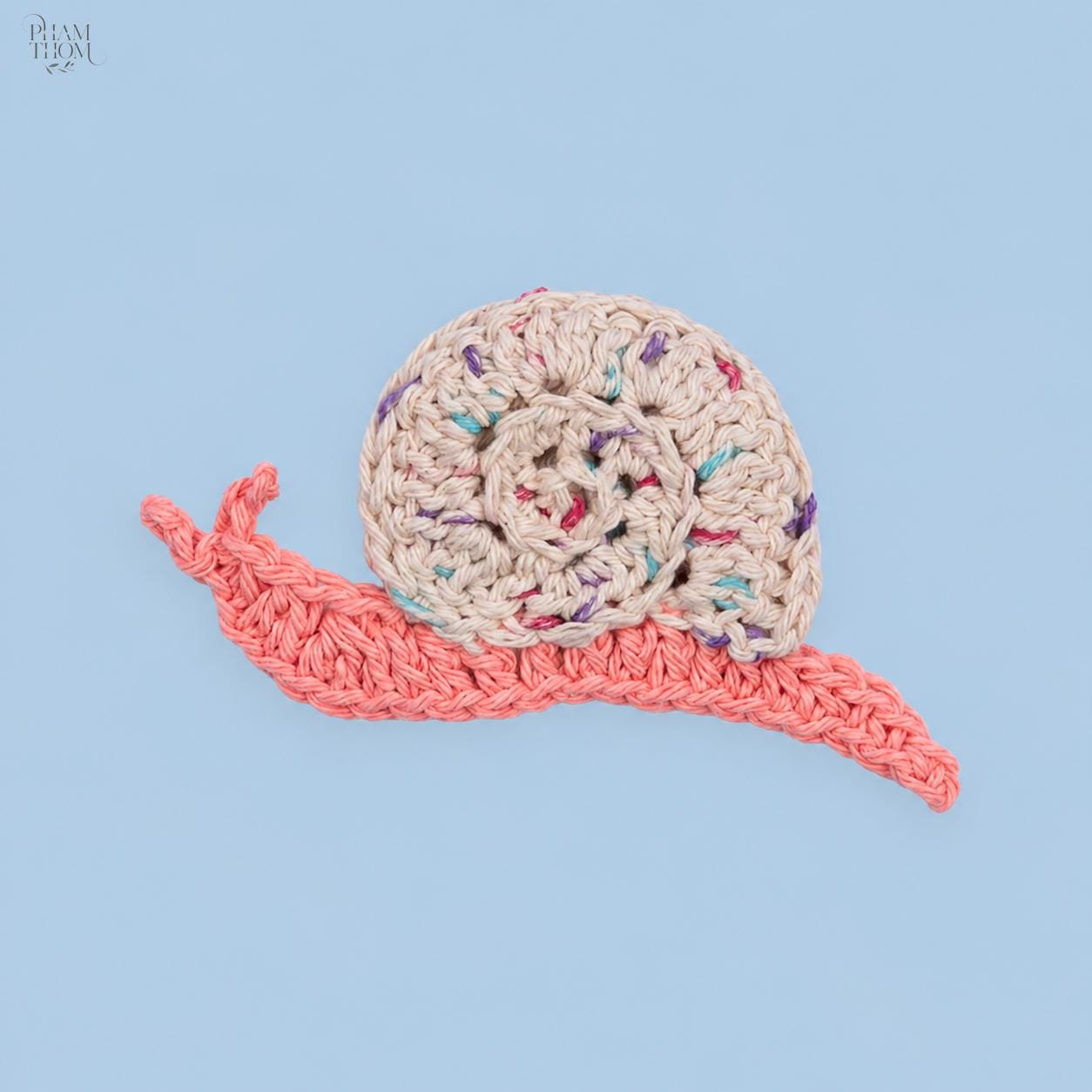 30 Dish Scrubber Crochet Patterns for a Practical, Eco-Friendly Kitchen 12 Snail Kitchen Scrubber Crochet Pattern