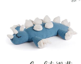 Amigurumi Dragon Crochet Pattern PDF, Plush Fantasy Animal DIY, English & German Tutorial, Stuffed Toy Pattern, Digital Download