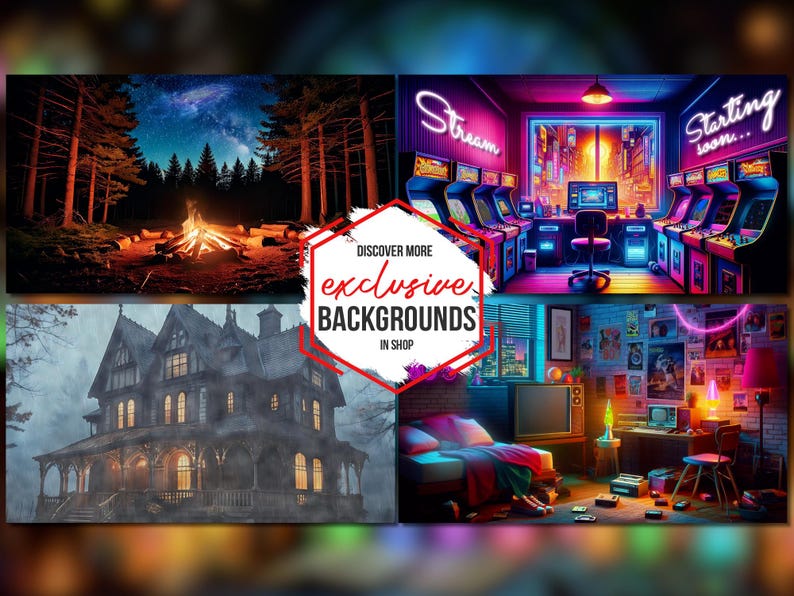 Arcade Stream Starting Soon Neon Sign Animation | Animated Gamer Arcade ...