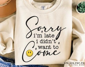 Funny Introvert Svg Png,  Sarcastic Shirt Design, Cricut Cut File