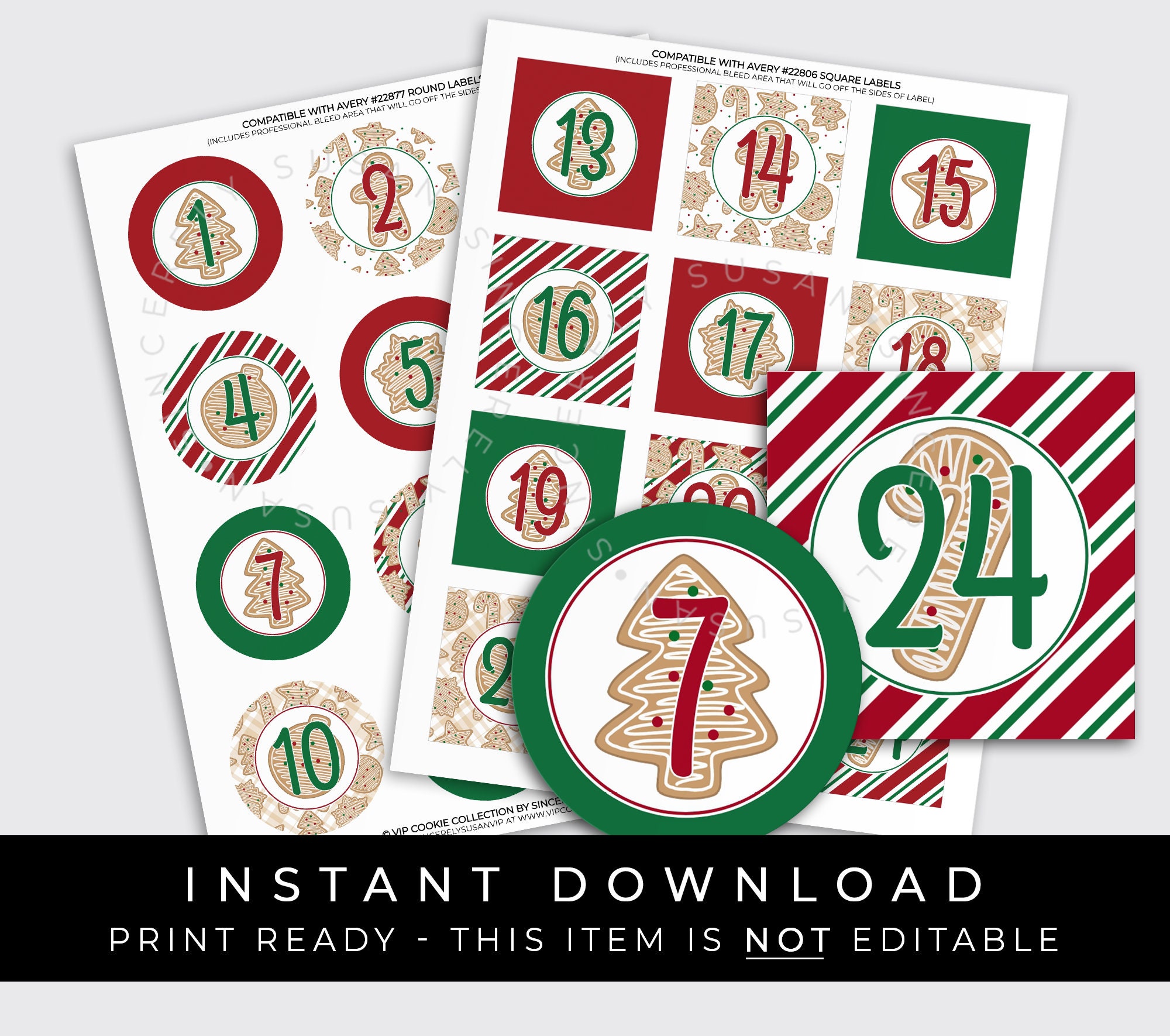 instant-download-advent-cookie-calendar-tags-numbers-christmas-countdown-24-days-of-cookies-packaging-holiday-printable-sticker-188id-vip-etsy