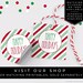 CUSTOMIZABLE Christmas DIY Cookie Kit Instructions Printable Card ...