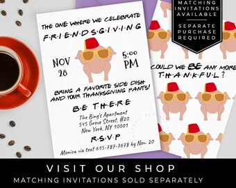 Déco Murale Thanksgiving - Panneau 'All You Need Is Turkey Wine & Good Friends' - Occasion