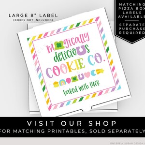 CUSTOMIZABLE St. Patrick's Day Lucky DIY Cookie Kit Instructions Printable Card, Magically Delicious Decorate Your Own Charms 101 Corjl VIP image 8