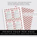 Instant Download Christmas DIY Cookie Kit Instructions Printable Card ...