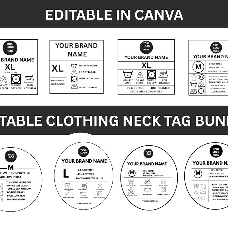Custom Neck Labels - Etsy