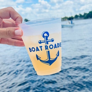 Reusable Shatterproof Cup - Boat Roadie - Boating - Beach - Gift Wrap Optional - Hostess Gift - New Boat Gift, Present