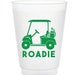 Reusable Shatterproof Cup - Golf Cart Roadie, Sold in Sets of 10, Golf enthusiast pro gift - Dishwasher Safe Plastic,  Golf lover, Golf Gift