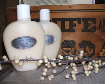 Chèvrefeuille bamboo flower shampoo, shower gel, colour and detergent free, handmade and preservative free soap