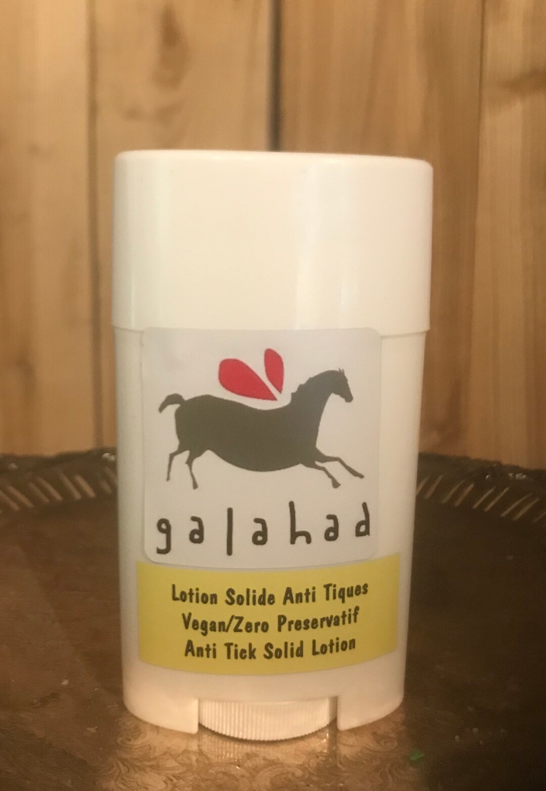 Anti Tick Solid Lotion for Pets and People, All Natural Lotion Bar