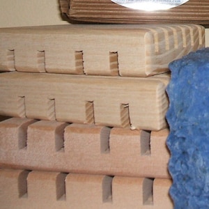 Natural Wooden Soap Dish/Card Holder