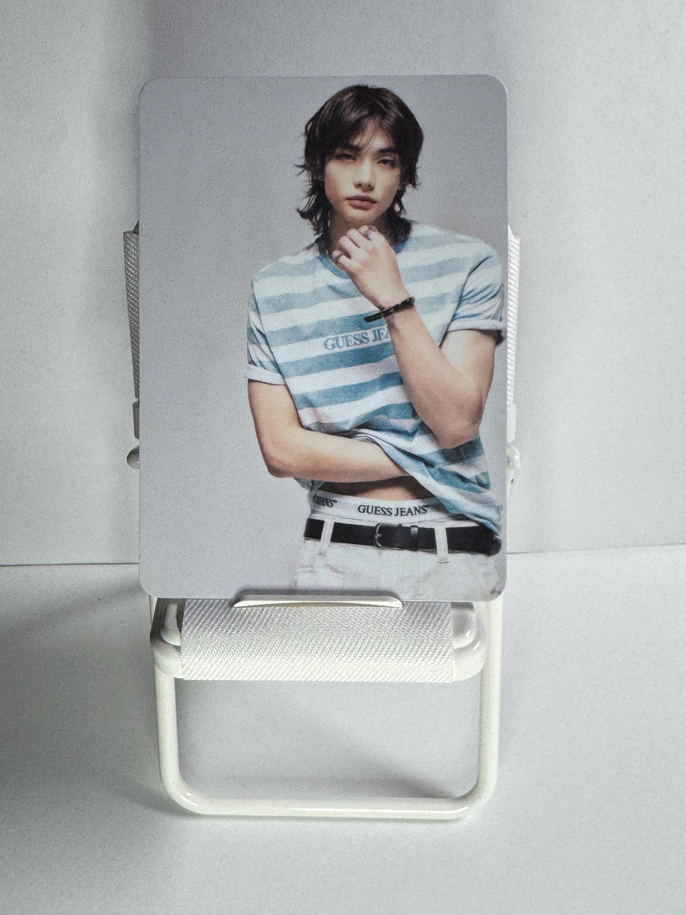 Stray Kids Hyunjin Guess Ambassador Lomo Photocard Set 9 Pieces - Etsy