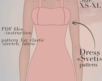 Dress Sewing Pattern | Pattern for Women | Casual Sewing Pattern | PDF Download |Summer Dress Sewing Pattern | Beginner Friendly pattern pdf