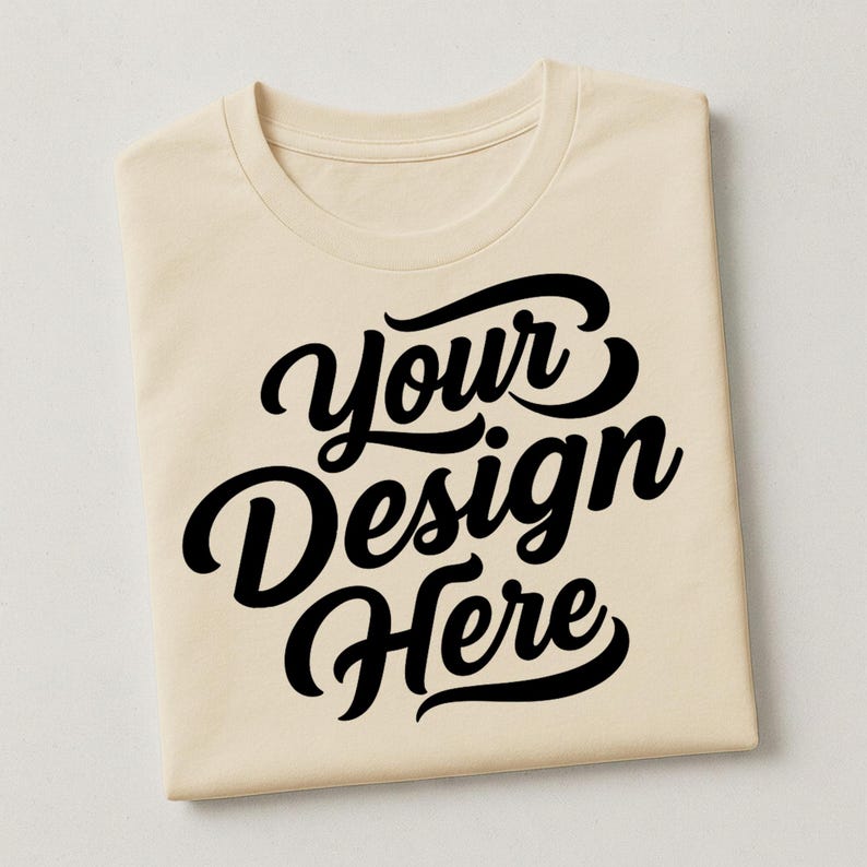 Gildan 64000 Mockup Bundle: 50+ Boho Folded Shirt Flatlays (Digital Download)