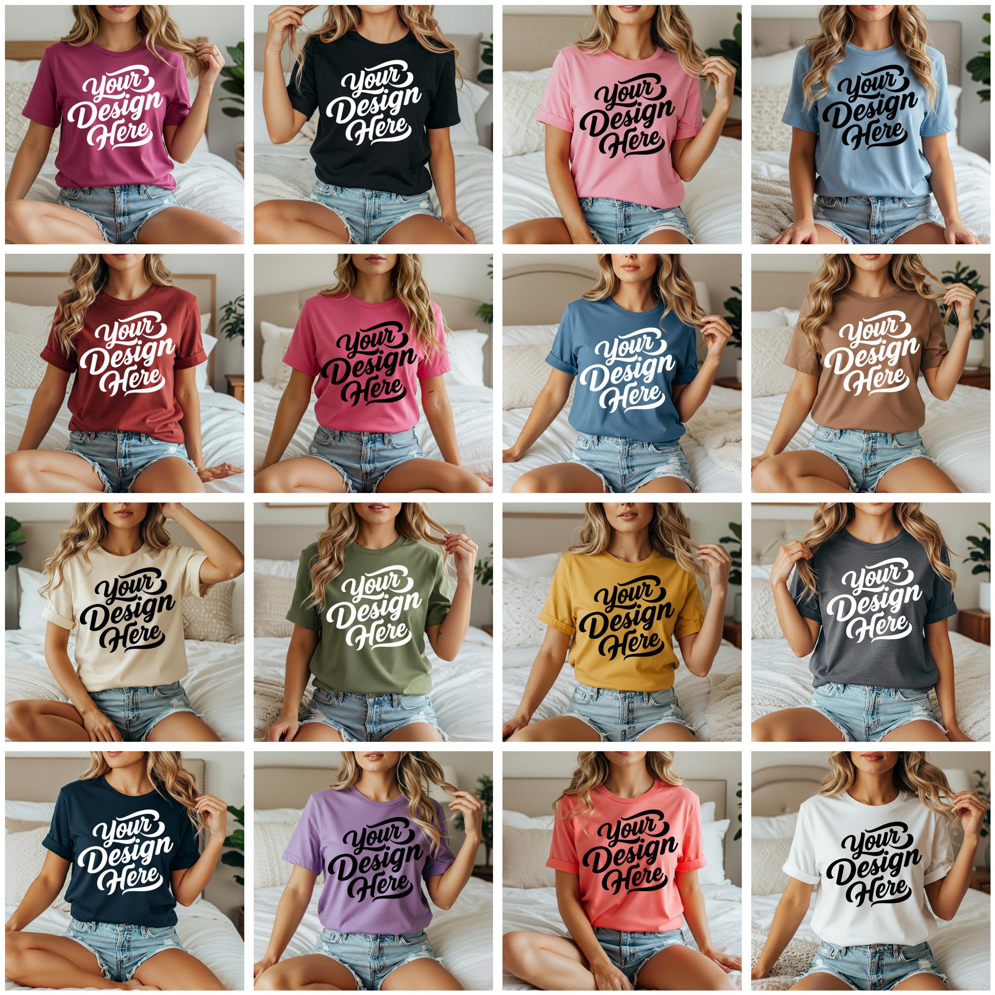 Comfort Colors 1717 Mockup Bundle, 1717 Mockup Bundle, Comfort Color Bundle, c1717 Mockup, c1717 Mockup Bundle, Real Model Mockup, c1717