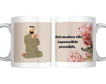 Personalized Islamic Mug: Faith-Inspired Duaa Design