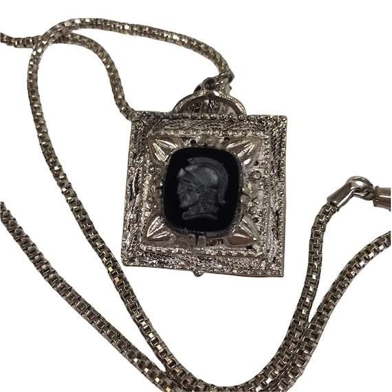 Tammey Jewels ,Cameo Book Locket, vintage locket,… - image 1